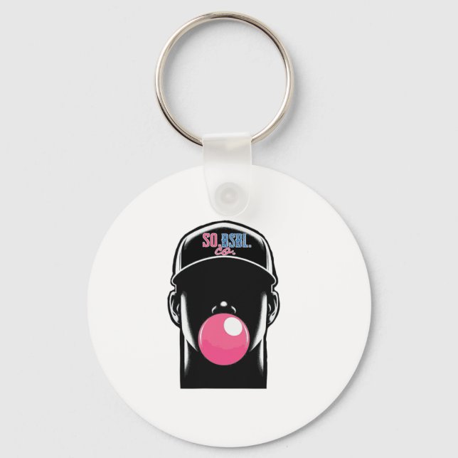 Bysebyll Player Bubble Gum Schlüsselanhänger (Vorderseite)