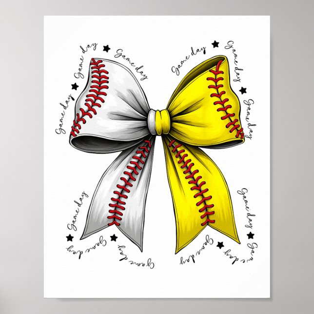 Bysebyll Softbyll Bogen  Poster (Vorne)