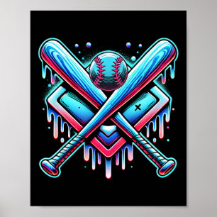 Bysebyll tropfende Eiscreme-Tropf-Jugend-Jungen By Poster