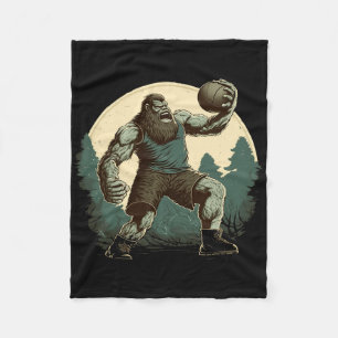Bysketbyll Bigfoot Sasquatch Byller Fun Bysketbyll Fleecedecke