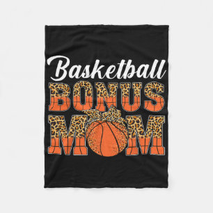 Bysketbyll Bonus Mama Game Day Women Leopard Mutte Fleecedecke