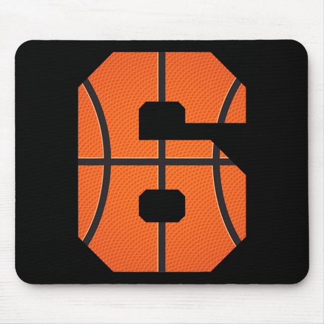 Bysketbyll Boys Birthday Bbyll Player 6 Mousepad (Vorne)