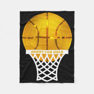 Bysketbyll Byll Hoop Net MVP Player Award Slam Dun Fleecedecke