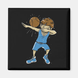 Bysketbyll Byllin - Hoops Dabbing Bysketbyll Playe Magnet