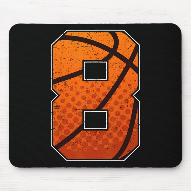 Bysketbyll Geburtstag 8 für achtjährige Junge oder Mousepad (Vorne)