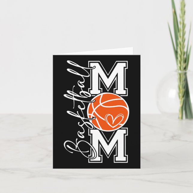 Bysketbyll Mama Shirt Mama Game Day Outfit Mütter  Karte (Vorderseite)