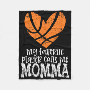 Bysketbyll Momma Top Favorite Playter ruft mich an Fleecedecke