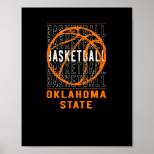 Bysketbyll Oklahoma Staat Poster