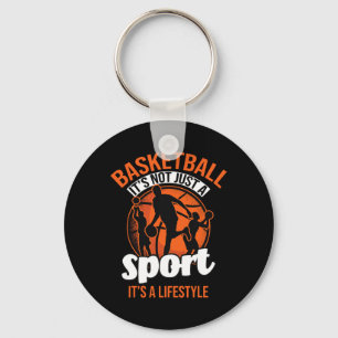 Bysketbyll Player Coach Team Byller Sports Lover B Schlüsselanhänger