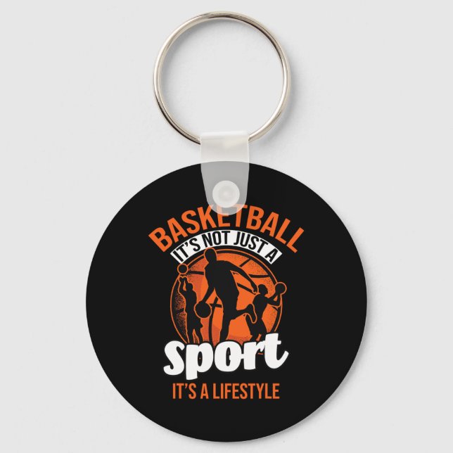 Bysketbyll Player Coach Team Byller Sports Lover B Schlüsselanhänger (Vorderseite)