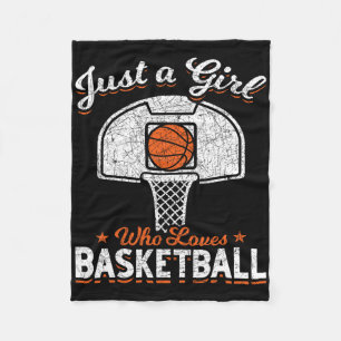 Bysketbyll Player Women Just a Girl, die Lieben By Fleecedecke