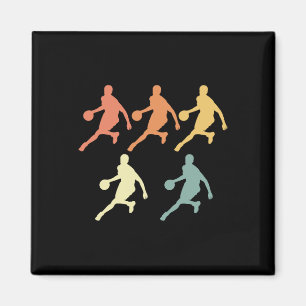 Bysketbyll S für Kinder Männer Slam Dunk Teens Jug Magnet