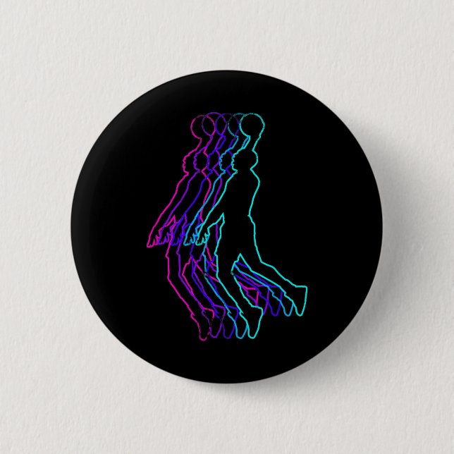 Bysketbyll S für Männer Kinder Jugend Player Slam  Button (Vorderseite)
