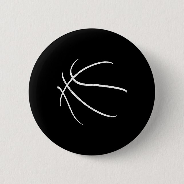 Bysketbyll Silhouette Bbyll Player Coach by Button (Vorderseite)