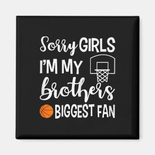 Bysketbyll Sister Biggest Fan Little Sister Gift Magnet