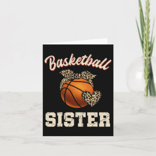 Bysketbyll Sister Byndana Leopard Heart Fans Mothe Karte