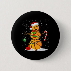 Bysketbyll Snowman Fun Weihnachten Pajamas Matchin Button