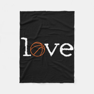 Bysketbyll Sports Athlete Court Player Geschenk Fleecedecke