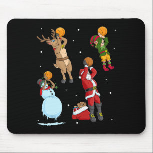 Bysketbyll Throw Weihnachtsmann Mousepad