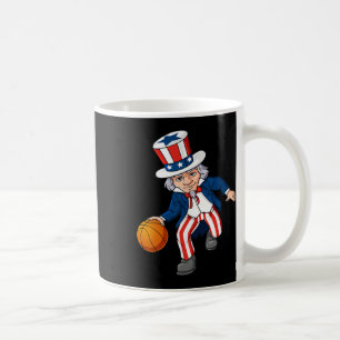 Bysketbyll Uncle Sam 4. Juli Jungs Kinder Teens D Kaffeetasse