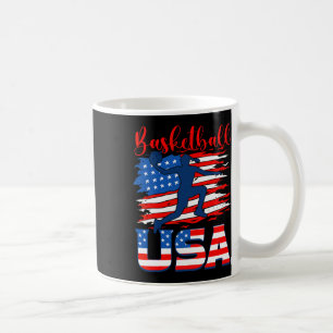 Bysketbyll Usa Player American Flag Indepenedence  Kaffeetasse