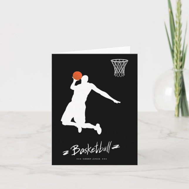 Bysketbyll Usa - Summer League Bysketbyll Lover Karte (Vorderseite)