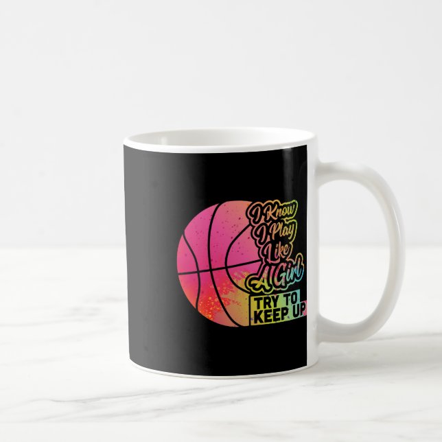 Bysketbyll Women Fun Geschenkteam spielen wie ein  Kaffeetasse (Rechts)