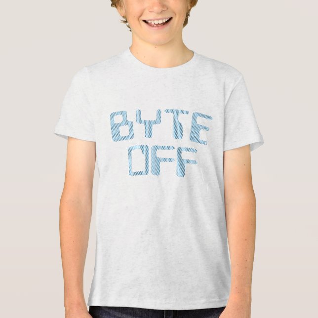 Byte off Tri-Blend shirt (Vorderseite)