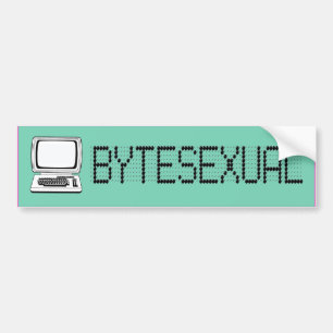 BYTESEXUELL --.png Autoaufkleber