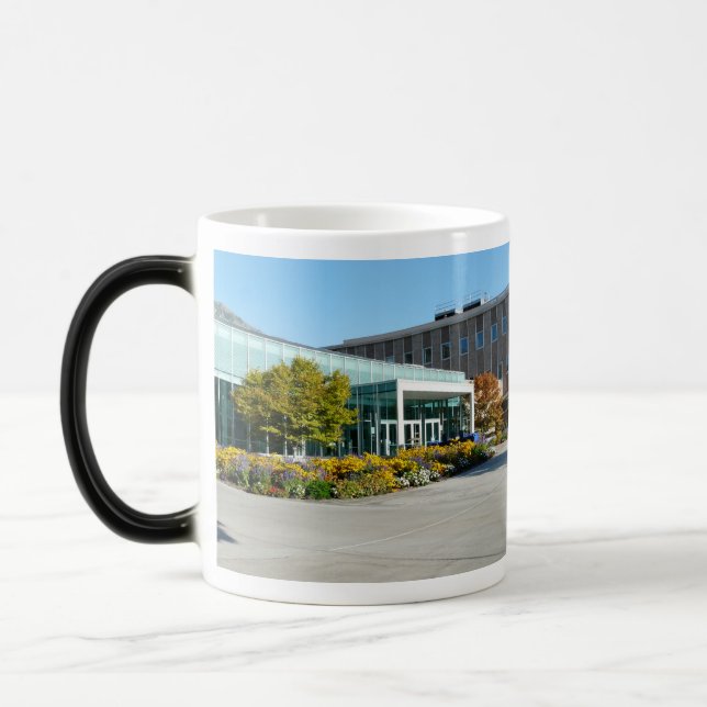 BYU Library, JFSB & SWKT Morphing Mug (Gauche)