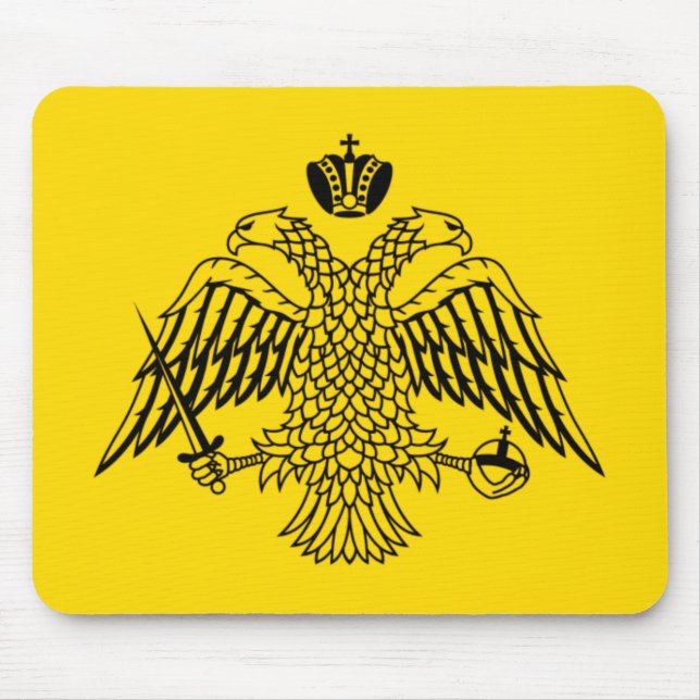 Byzantine Empire Flag Mousepad (Vorne)