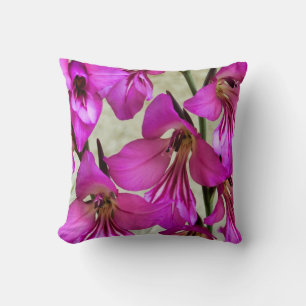 Byzantine Gladiolus Throw Cushion Kissen
