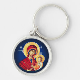 Byzantinisch Christlich-orthodoxe Symbole: Jungfra Schlüsselanhänger