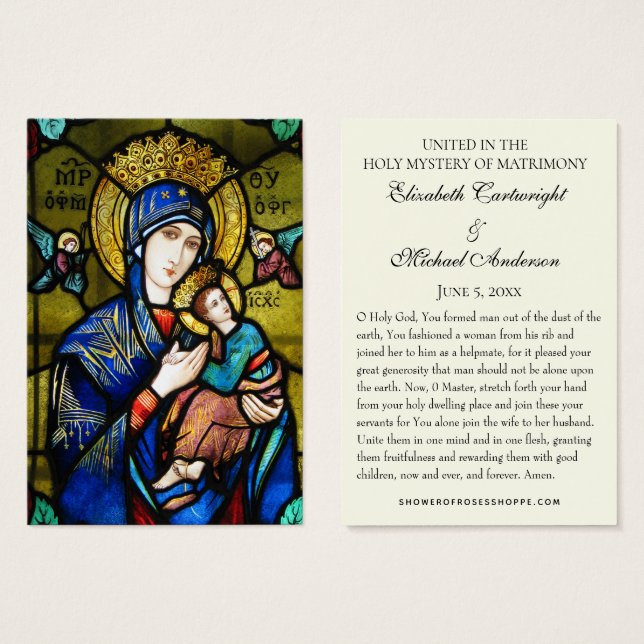 Byzantinisch-orthodoxe Osterreich Hochzeit Heilige (Vorne & Hinten)