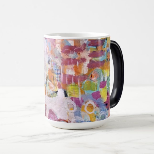 Byzantinische Abstrakte Tasse (VorderseiteRechts)