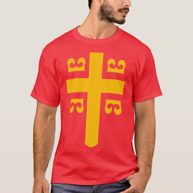 Byzantinische Flagge T-Shirt (Vorderseite)