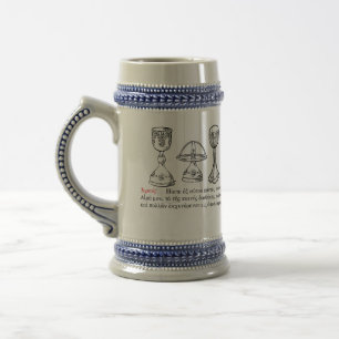 Byzantinisches Chalice-Bier Stein Bierglas