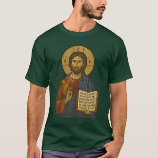 Byzantinisches Icon Christi Pantocrator T-Shirt