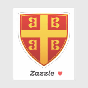 Byzantinisches Kaiserflagge Aufkleber