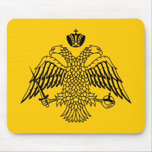 Byzantinisches Reich-Flagge Mousepad