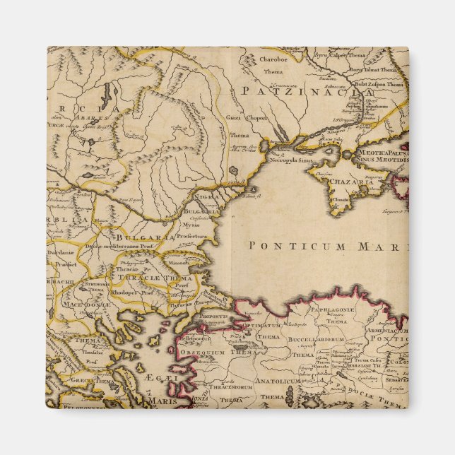 Byzantinisches Reich Magnet (Vorne)