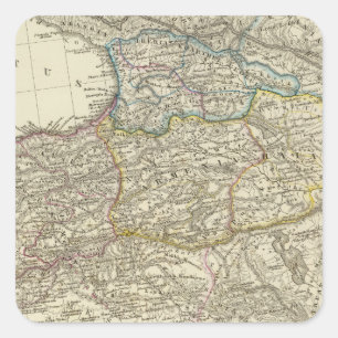 Byzantinisches Reich, östlich Quadratischer Aufkleber