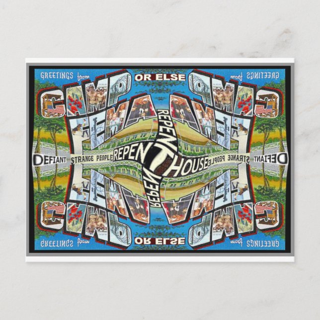 BZ Art: Camp FEMA Postkarten (Vorderseite)