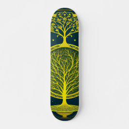 BZ Heiliger Grasbaum des Lebens Custom Skateboard 