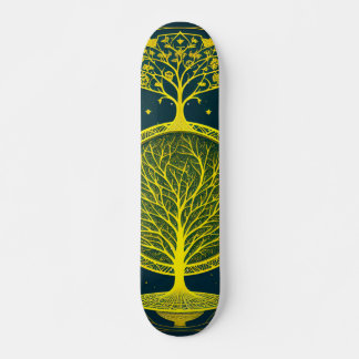 BZ Holy Grail Tree of Life Custom Skateboard Deck