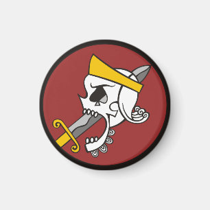 BZRD Zombie-Mörder-Logo-Magnet Magnet
