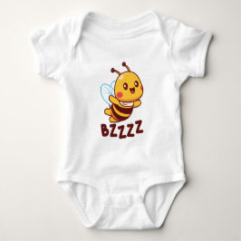 BZZZ Niedliche Kinderbienen für Kinder - Cartoon B Baby Strampler