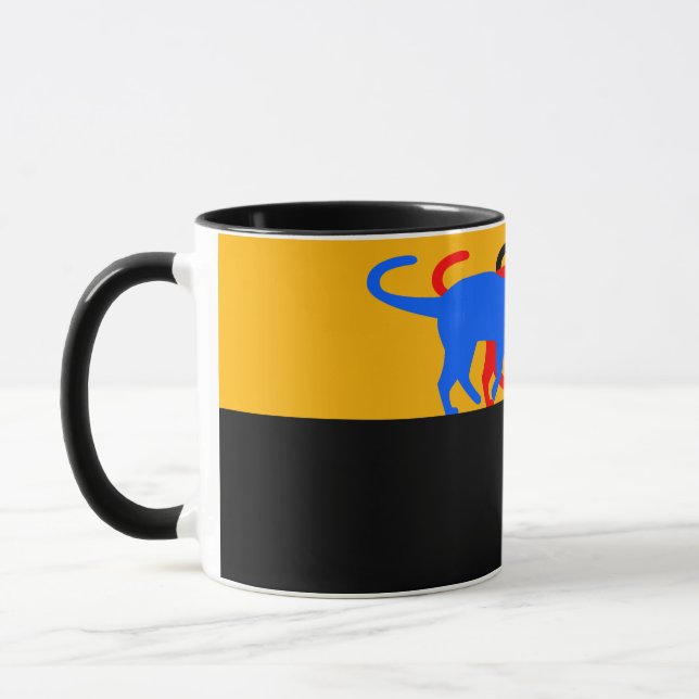 C01 - Tasse mit 3 farbigen Katzen (Links)