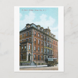 c1910 St Peter's College, Jersey City, New Jersey Postkarte