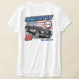 C1 Corvette - zweiseitiger T - Shirt für Frauen